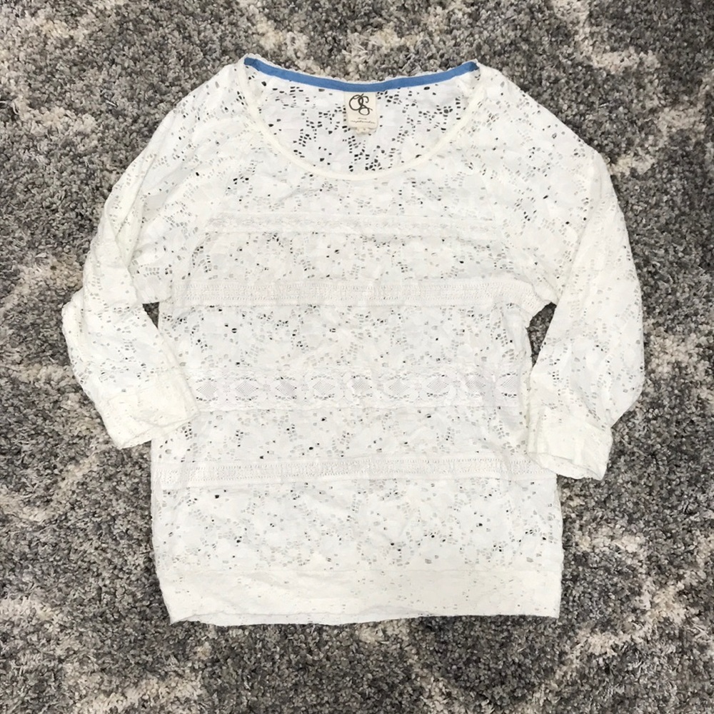 Anthropologie Lace Shirt